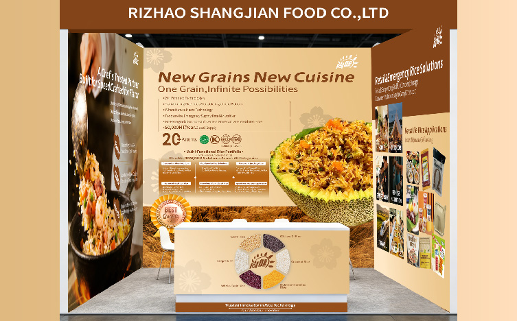 食品行业国外展会展板设计，物料设计，折页设计，国外展会形象设计(图3)